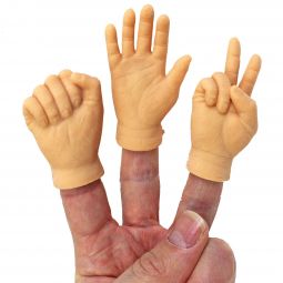 Rock Scissor Paper Finger Puppets - Assorted