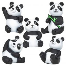 Rubber Pandas - 3 Inch - 50 Count