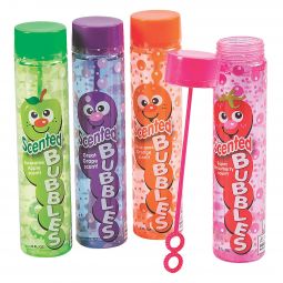 Scented Bubble Bottle - 8 Ounce - Assorted