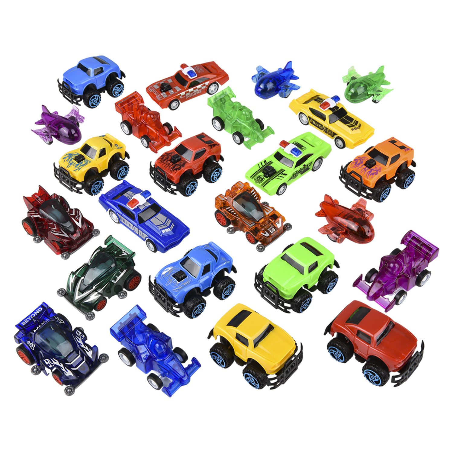 Toy Vehicle Assortment - 36 Count: Rebecca's Toys & Prizes