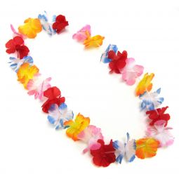 Tropical Flower Leis - 12 Count