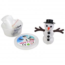 Build-a-Snowman Beaded Putty