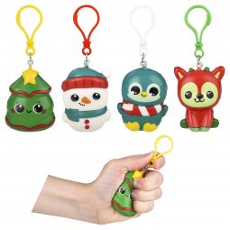 Squishy Christmas Clip-on - Assorted