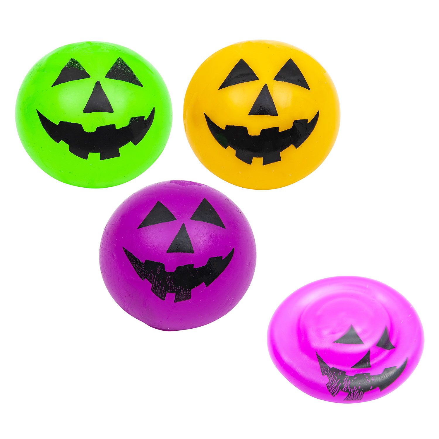 Splat Jack-o-lanterns - 12 Count: Rebecca's Toys & Prizes