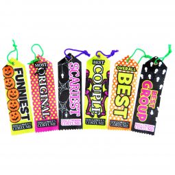 Halloween Costume Award Ribbons - 12 Count