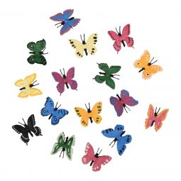 Butterflies - 1 1/2 Inch - 12 Count