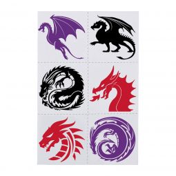 Dragon Tattoos - 72 Count