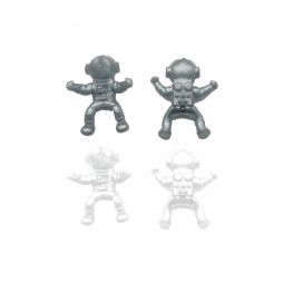 Mini Sticky Astronauts - 1 Inch - 12 Count