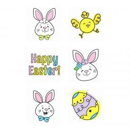 Easter Tattoos - 72 Count