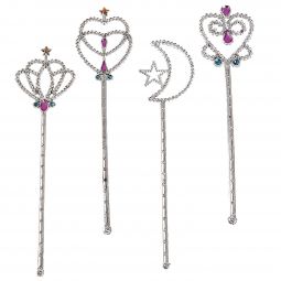 Jeweled Wands - 12 Count