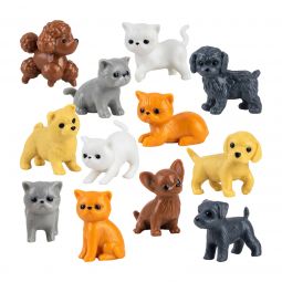 Pocket Pups & Kittens - 1 Inch - 100 Count