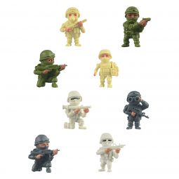 Mini Military Men - 1 1/4 Inch - 100 Count