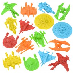 Plastic Space Ships - 144 Count