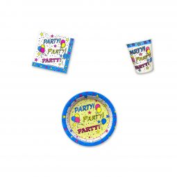 Star Party Place Setting Kit - 7 Inch Plates