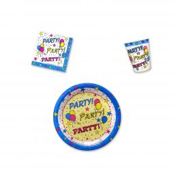 Star Party Place Setting Kit - 9 Inch Plates