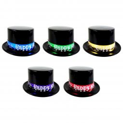 New Years Top Hat - Assorted Colors