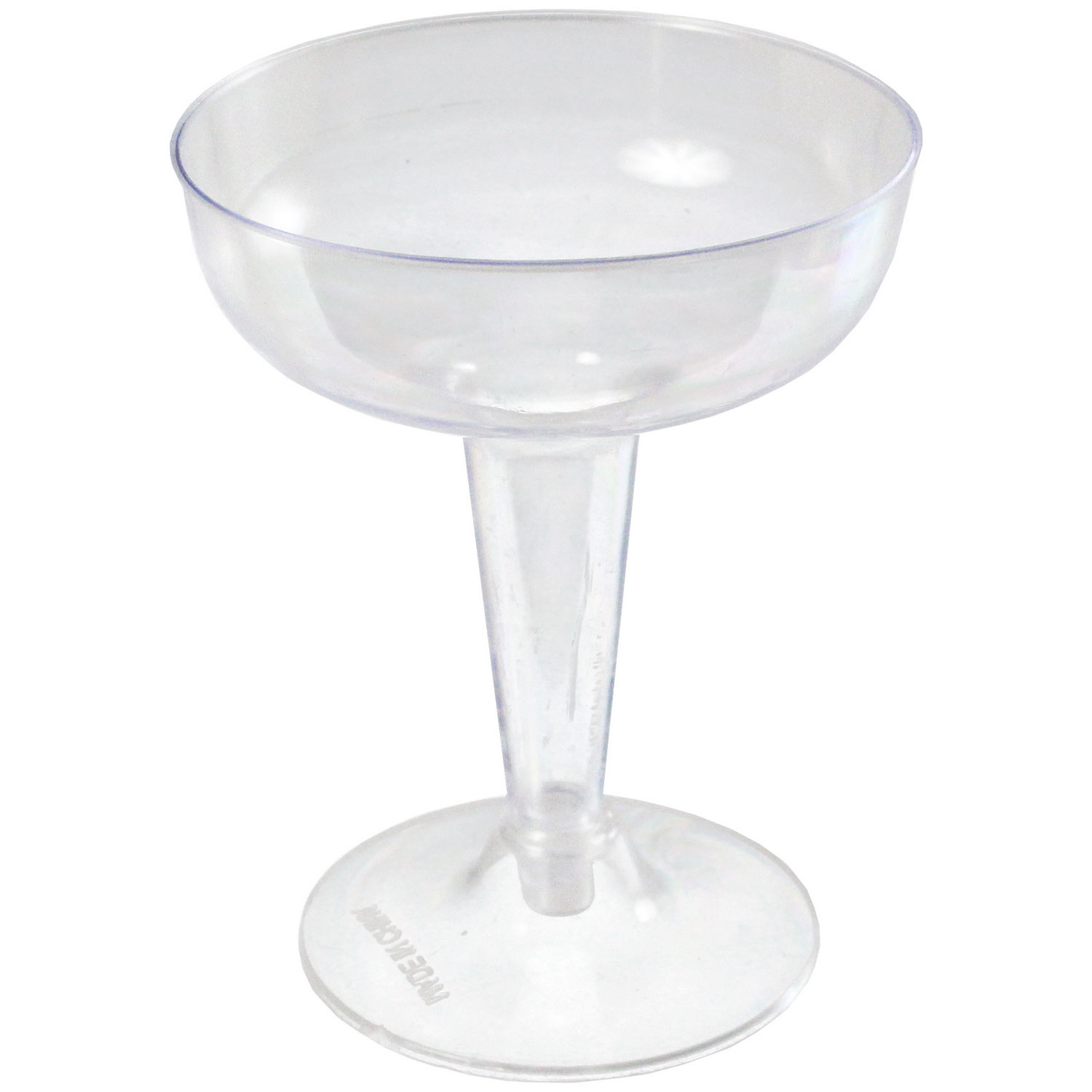 Plastic Champagne Glasses 4 Ounce 20 Count Rebecca S Toys And Prizes
