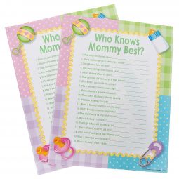 Who Knows Mommy Best Game - 24 Count