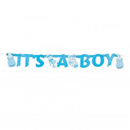 "It's A Boy" Hinged Banner - 44 Inches