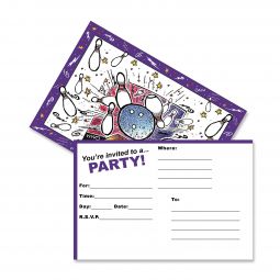 Smash Bowl Party Postcard Invitations - 1,000 Count
