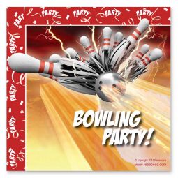 Bowling Thunder Party Luncheon Napkins - 1,000 Count