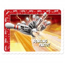 Bowling Thunder Party Paper Placemats - 1,000 Count