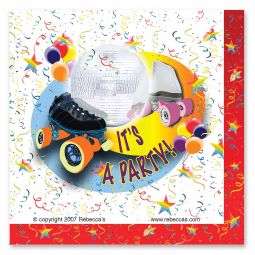 Disco Skate Luncheon Napkins - 1,000 Count