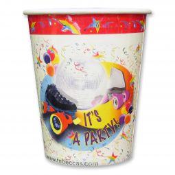 Disco Skate 9 Ounce Paper Cups - 1,000 Count
