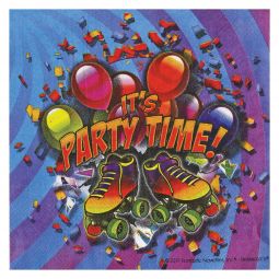 Party Time Skate Luncheon Napkins - 1,000 Count