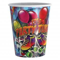 Party Time Skate 9 Ounce Paper Cups - 1,000 Count