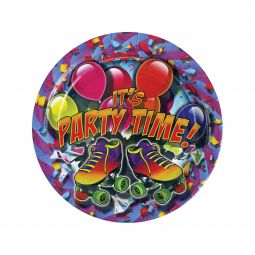 Party Time Skate 7 Inch Plates - 1,000 Count