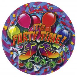 Party Time Skate 9 Inch Plates - 1,000 Count