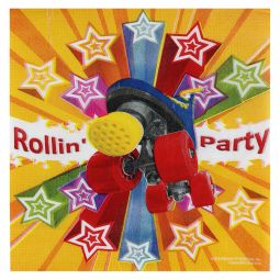Rollin' Party Luncheon Napkins - 1,000 Count