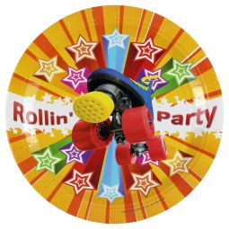 Rollin' Party 9 Inch Plates - 1,000 Count