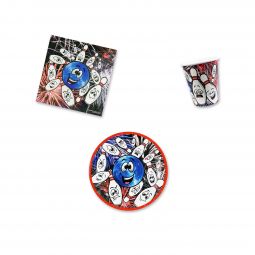 Party Lane Place Setting Kit - 7 Inch Plates