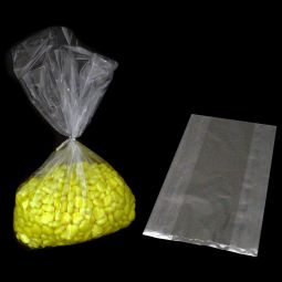 Clear Cellophane Bags - 50 Count (ties not included)