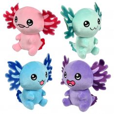 Plush Sitting Axolotl - 8 Inch - Assorted