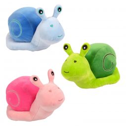 Plush Snail - 9 Inch - Assorted Colors