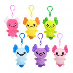 Plush Axolotl Clip-on - Assorted Colors