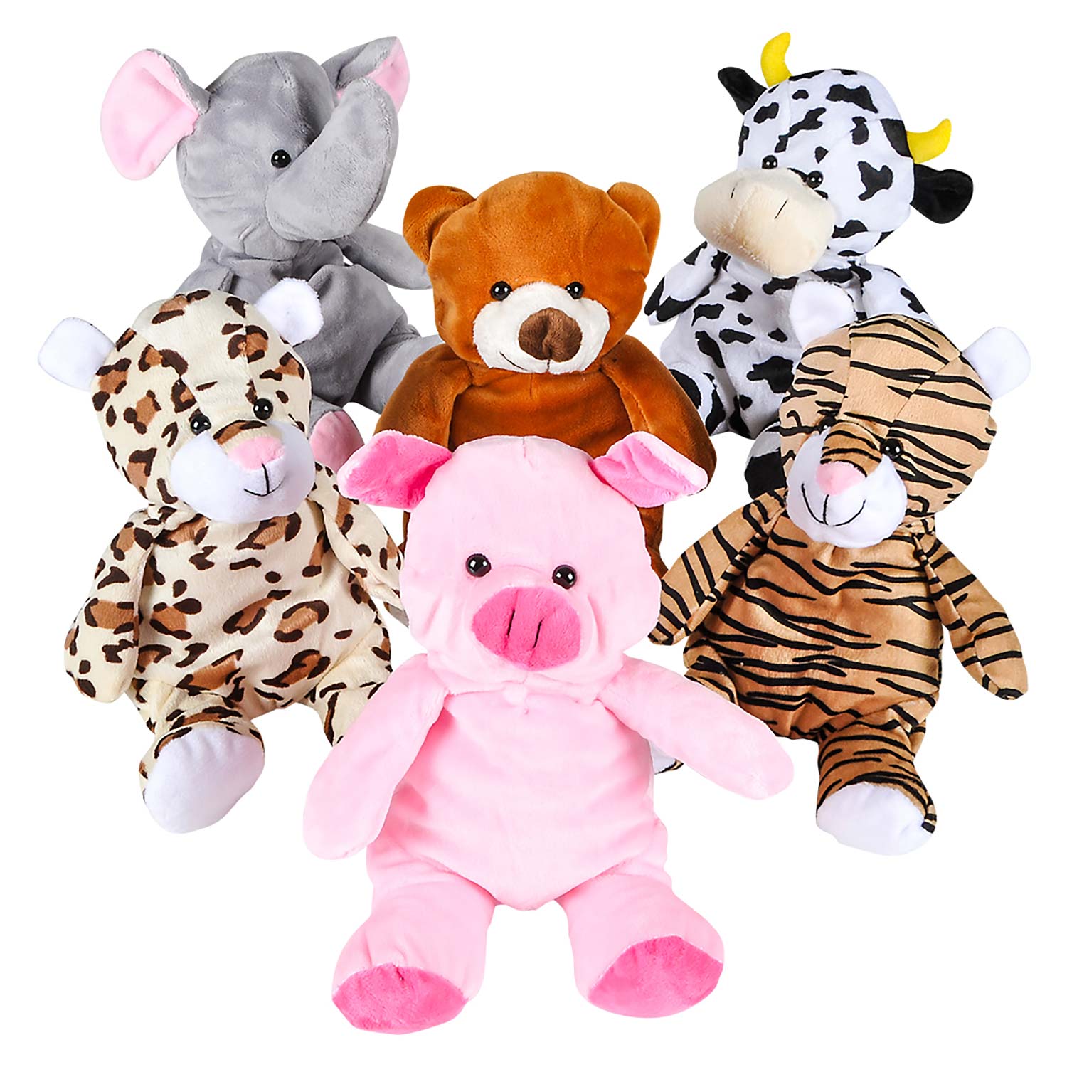 Bean Bag Animal 10 Inch Assorted Styles Rebecca's Toys & Prizes