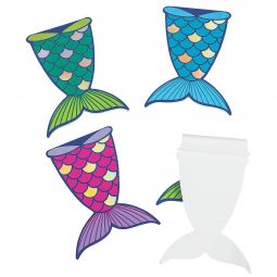 Mermaid Tail Notepads - 24 Count
