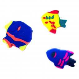 Fish Erasers - 144 Count