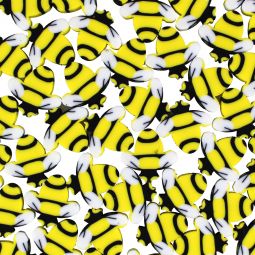 Mini Bumblebee Erasers - 144 Count