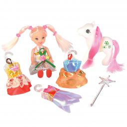 Doll Set with Pony & Outfits
